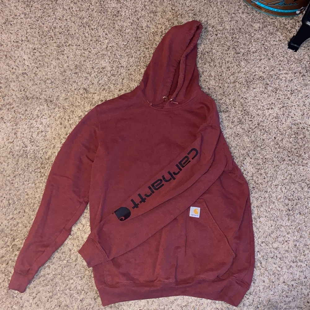 Men’s Rusty Red Carhartt Hoodie
